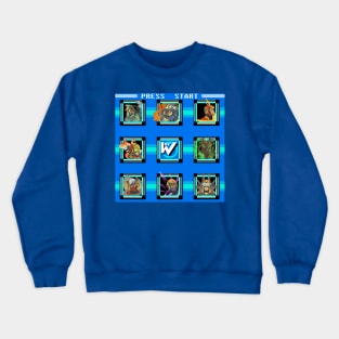 Mega Man II - Stage Select Crewneck Sweatshirt